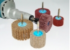 Non-Woven Flap Wheels - Spindle Mount